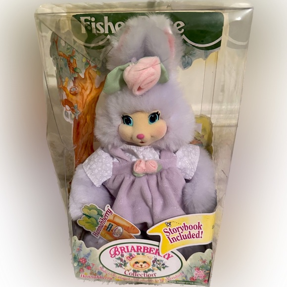 NWT Vintage Fisher-Price Briarberry Bunny Rabbit...